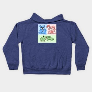 Animal plushies Kids Hoodie